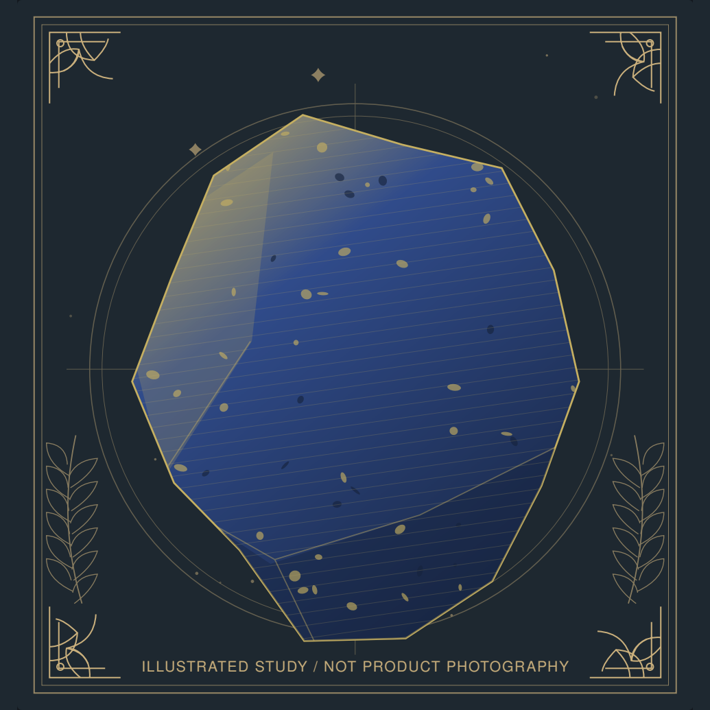 Illustrated geological folio of Lapis Lazuli; an interpretive specimen study.