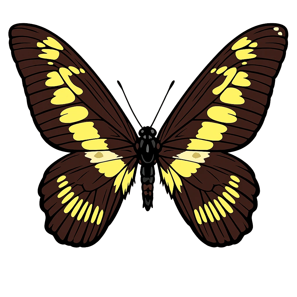 Open-wing dorsal study in Scott Schubr’s Graphium latreillianus artwork.
