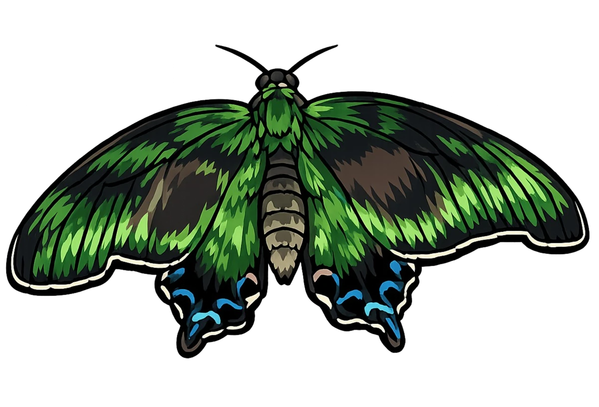 Feeding perch study in Scott Schubr’s Papilio maackii artwork.